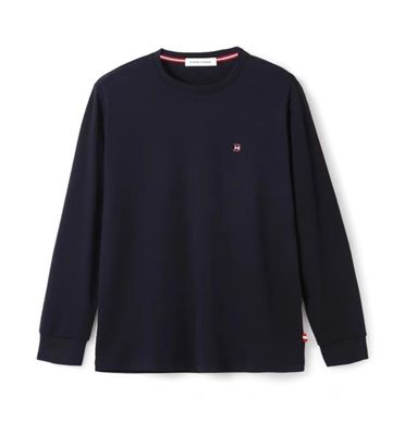 Skin-Friendly 0 Pressure Feeling Men's Unlined Long Sleeve Hoodie with Letters Pattern