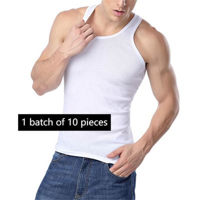 Breathable Fitness Vest Sleeveless Men Tank for Sportswear with Digital printing