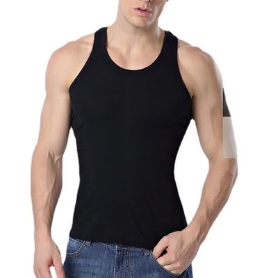 Breathable Fitness Vest Sleeveless Men Tank for Sportswear with Digital printing