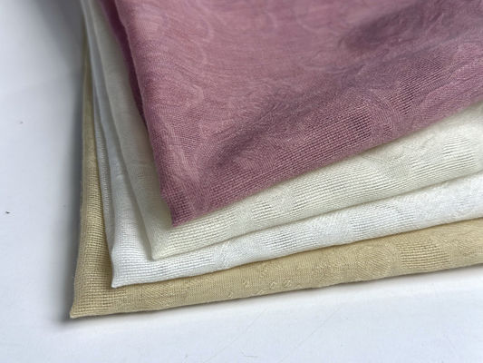 Custom Fabric for Apparel Cashmere Combed Wool Textile Polyester Acetate Satin Jacquard