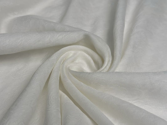 Custom Fabric for Apparel Cashmere Combed Wool Textile Polyester Acetate Satin Jacquard