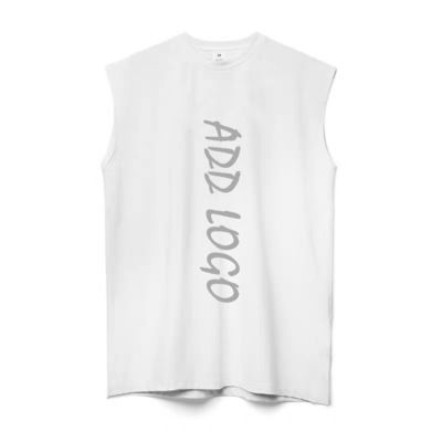 Unisex Graphic Digital Printing Gym Cut Off Sleeveless Vest XMAMLON Custom OEM RTS