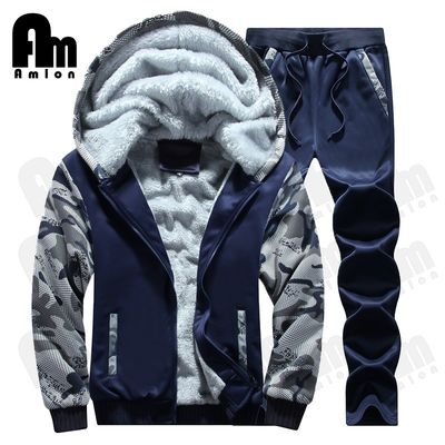 Printed Design Casual Style Men's Winter Jacket Set with Polyester Fabric M-5XL OEM