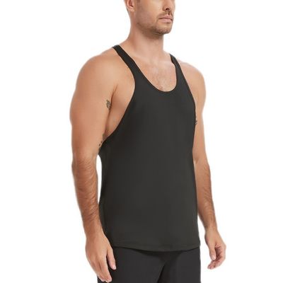 XMAMLON Custom Gym T-Shirt Vests for Men's Graphic Tshirt Sleeveless Tank Top Cotton