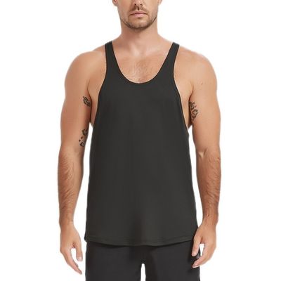 XMAMLON Custom Gym T-Shirt Vests for Men's Graphic Tshirt Sleeveless Tank Top Cotton