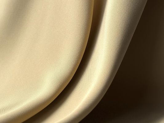 Soft Drape 4 Way Stretch Bridal Heavy Crepe Fabrics for Garment 96% Polyester