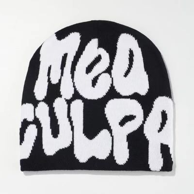 Outdoor Knit Hat Adults Custom Knit Beanie Sports Warm Hat with COMMON Fabric Feature