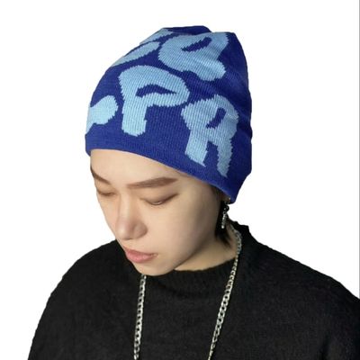 Outdoor Knit Hat Adults Custom Knit Beanie Sports Warm Hat with COMMON Fabric Feature