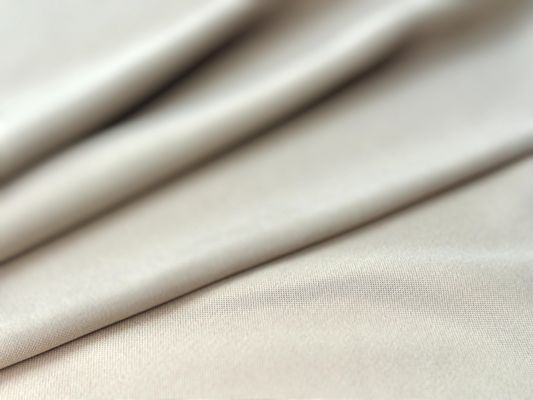 SLUB Style Printed Custom Bamboo Fabrics for Clothing 100% Polyester Woven Textile