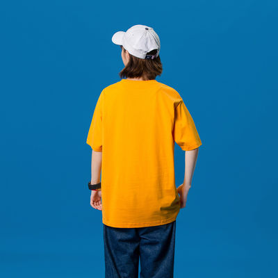 Light Blue Boxy T Shirt Quick Dry Beige Plain Tshirts For Printing Anti-wrinkle Summer