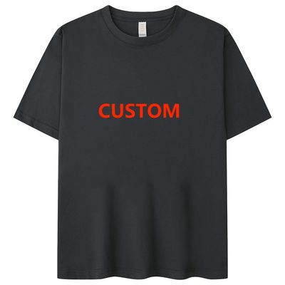Light Blue Boxy T Shirt Quick Dry Beige Plain Tshirts For Printing Anti-wrinkle Summer