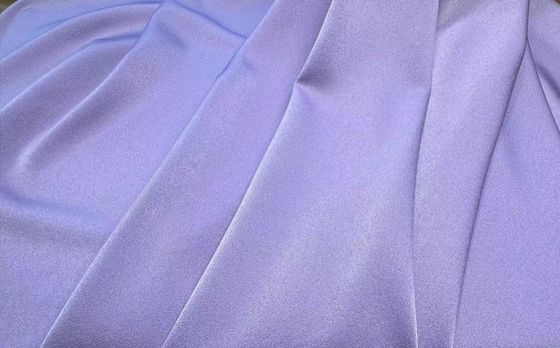 Custom Color High Density 4 Way Stretch Spandex Woven Acetate-imitated Fabric For Clothing