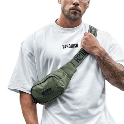 Summer Essential Men's Oversized T-shirt in Knitted Weaving Method and Print Pattern