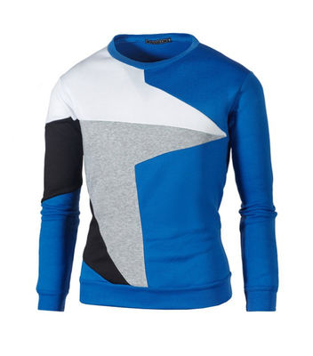 Comfortable Windproof Long Sleeve Pullover Fleece Sweater for Men's Casual Fashion