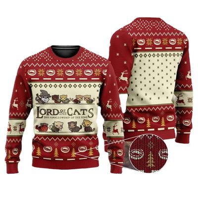 XMAMLON Custom Round-neck Shirt Casual Men's Clothing Sweater Christmas Printed Sweater