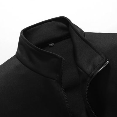 Sports Style Men's Zip Up Jacket T-shirt and Joggers Three Piece Track Suit for Sports