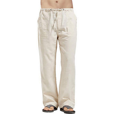 Men's Anti-pilling Cargo Sweatpants Autumn Waterproof Pants with Flat Front Style