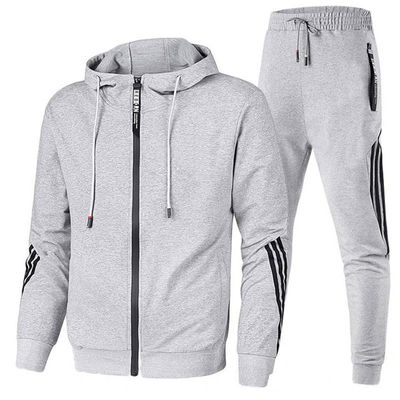 Spot Goods Men's Two-Piece Sets for Custom Blank Breathable Sportswear Rash Guard Suit