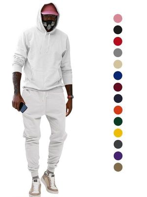 Custom Blank Sweat Suits Men Jogging Set Hoodies Jogging Wear Clothing