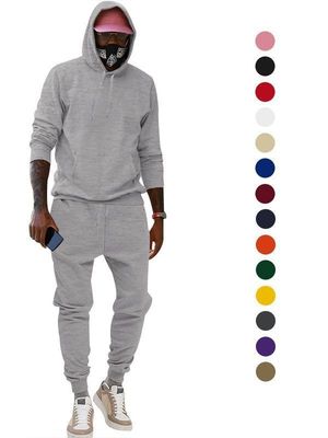 Custom Blank Sweat Suits Men Jogging Set Hoodies Jogging Wear Clothing