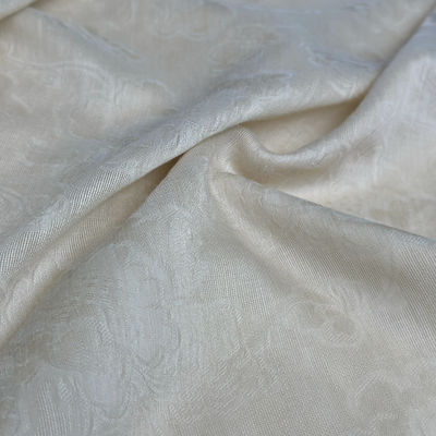 Stain Resistant Jacquard Wool Fabric For Dress DIMENSIONAL Embroidered Fabric Width 57/58