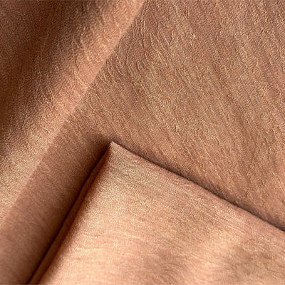 65gsm Wool Blend Felt Foil Stamping Jacquard Acetate Polyester Satin Fabric for Dress