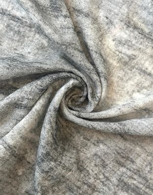 Lightweight Fleece Fabric with Stain Repellent Anti-Pill Features Wool/Polyester