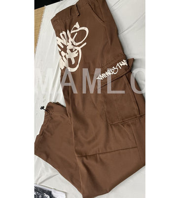 XMAMLON Lightweight Vintage Sweatpants Autumn Men's Trousers with Custom Logo Print
