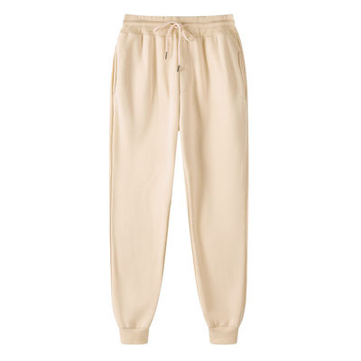 Winter Season Custom 220g Solid Color with Fur Sweatpants Unisex Leisure Sports