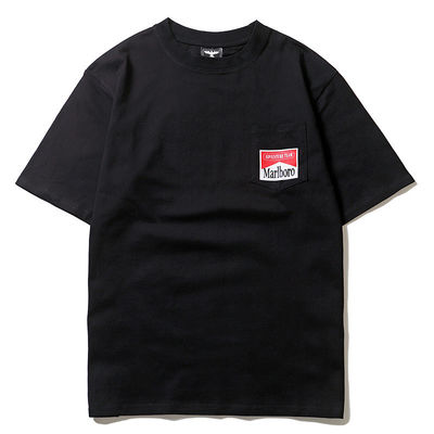 Youth Popularity Collarless Rattlesnake Printed Skateboard T-Shirt for 18-24 Years Old
