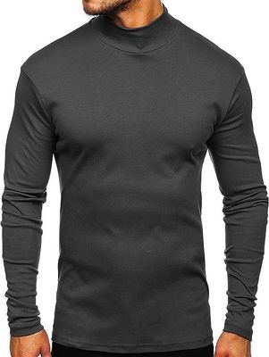 Men's Long-Sleeved T-Shirt Pullover Undershirt Support 7 Days Sample Order Lead Time