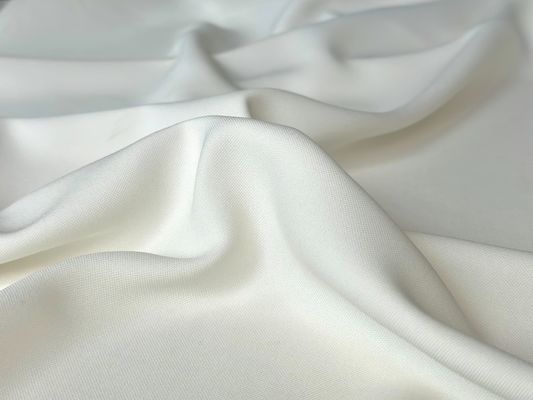 SLUB Style 100% Polyester Antibiosis Stretch Matte Quick Dry Satin Fabric for Dresses