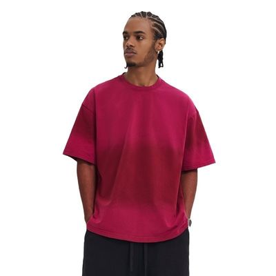 100% Cotton Unisex Oversized Basic Tee tshirt Men's Casual Loose Wash Solid T-Shirts
