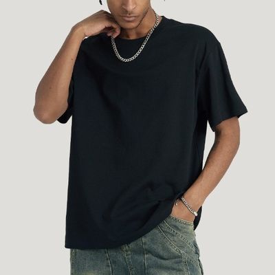 Custom 190G RTS Quick Dry T-Shirt for Men Casual Style Knitted Weaving Method Knitted