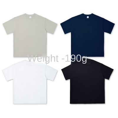 Custom 190G RTS Quick Dry T-Shirt for Men Casual Style Knitted Weaving Method Knitted