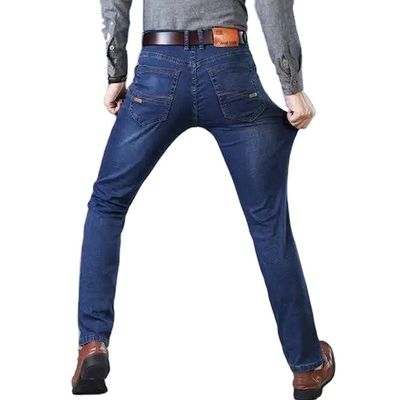 Mid lightweight  Waist Type Men's Summer Thin Straight Loose Jeans