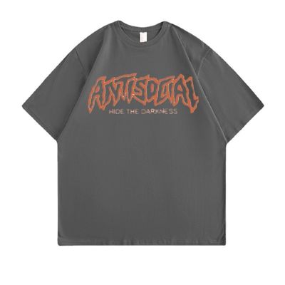 Custom Printed Cotton T-Shirts OEM ODM Anti-Shrink Needle Detection Plus Sizes