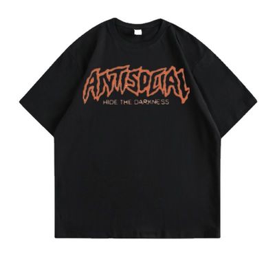 Custom Printed Cotton T-Shirts OEM ODM Anti-Shrink Needle Detection Plus Sizes