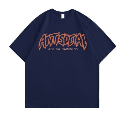 Custom Printed Cotton T-Shirts OEM ODM Anti-Shrink Needle Detection Plus Sizes