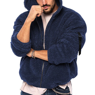 Double-sided Arctic Velvet jacket for men featuring windproof and cotton material