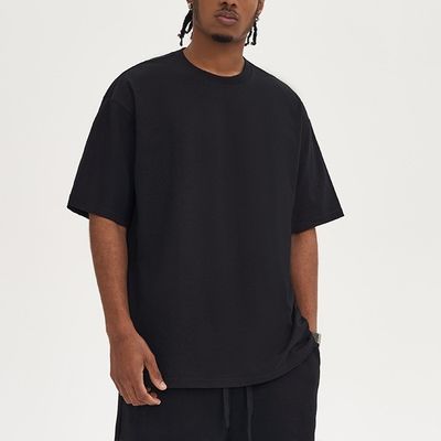 220G Oversized 100% Cotton Men's Tshirt for Vintage Streetwear Look by XMAMLON Support