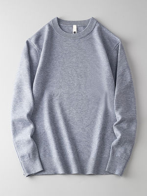 Men's Merino Wool Knitwear Stylish Lyocell Jumper Custom Solid Pullover Cashmere Cardigan