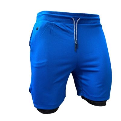 Chemical Fiber Blending Men's Elastic Waist Shorts for Quick Dry and Custom Print