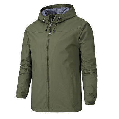 Custom Logo Blank Waterproof Windbreaker Jackets Plus Size Men's Tracksuit Jacket XMAMLON