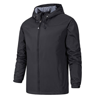 Custom Logo Blank Waterproof Windbreaker Jackets Plus Size Men's Tracksuit Jacket XMAMLON