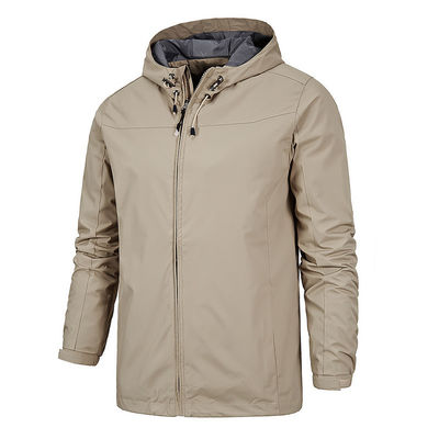 Custom Logo Blank Waterproof Windbreaker Jackets Plus Size Men's Tracksuit Jacket XMAMLON