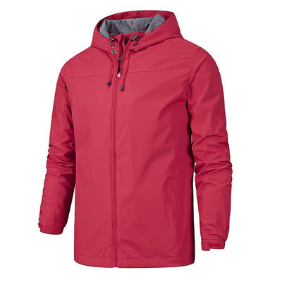 Custom Logo Blank Waterproof Windbreaker Jackets Plus Size Men's Tracksuit Jacket XMAMLON
