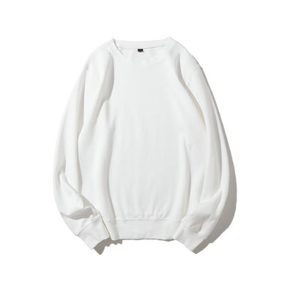 Custom 300g Double-sided Knitted Crew-neck Men's Hoodies Sweatshirts for Winter Health