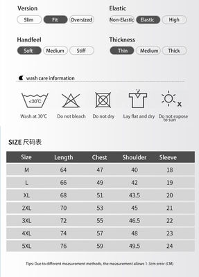 Sporty Style Custom Logo Polyester Spandex Oversized White T-shirts for Men