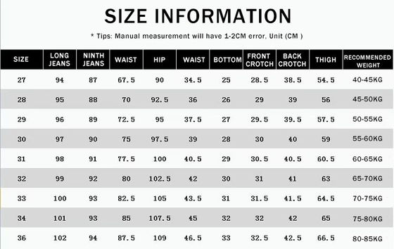 WASHED Designer Men's Pants Jeans Slim Trousers For Men Cropped In-Stock Items